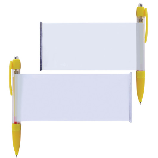 Yellow Strasbourg Banner Pens